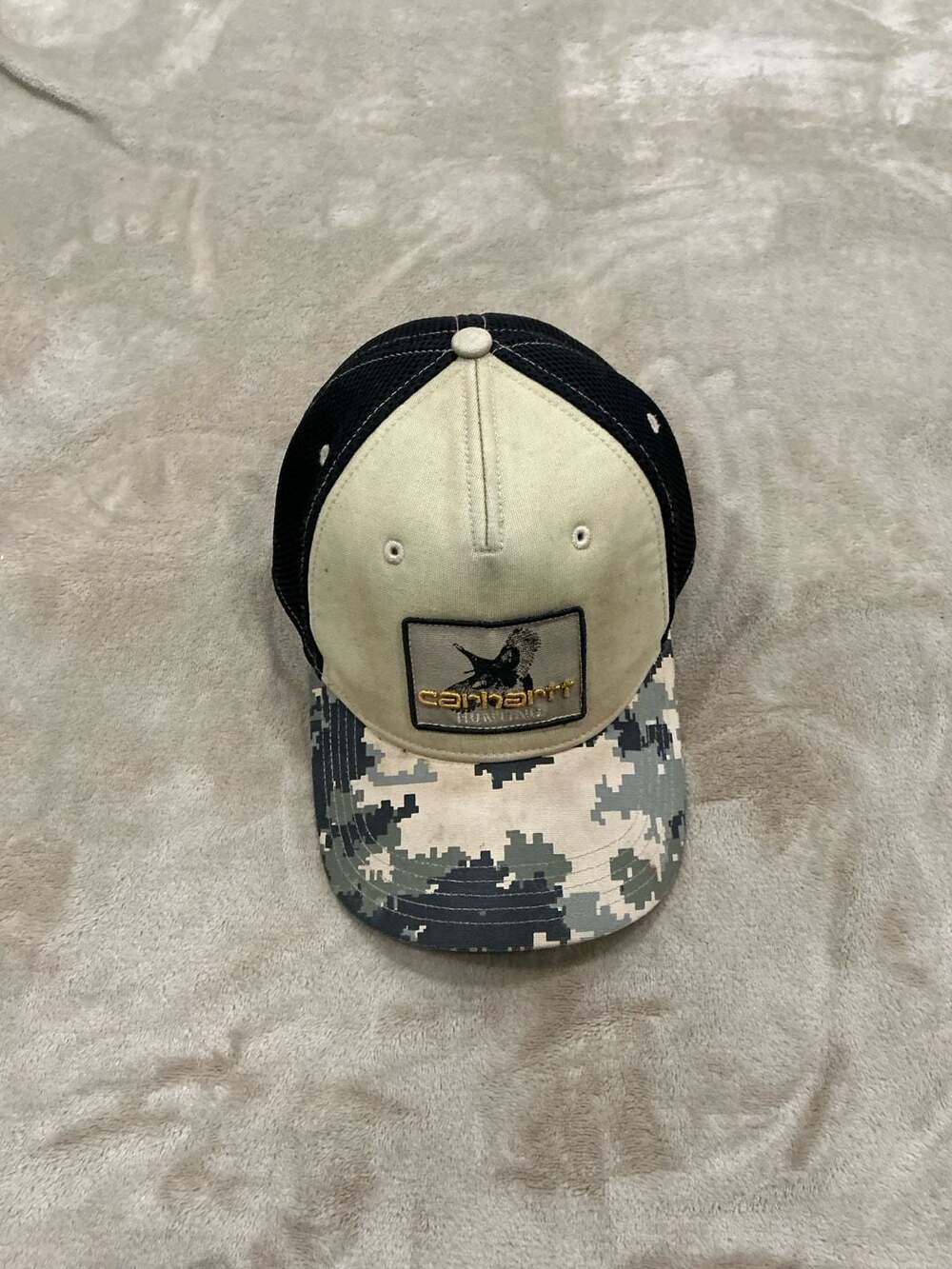 Carhartt Hunting Digital Camo Mesh-Back Snapback Trucker Hat